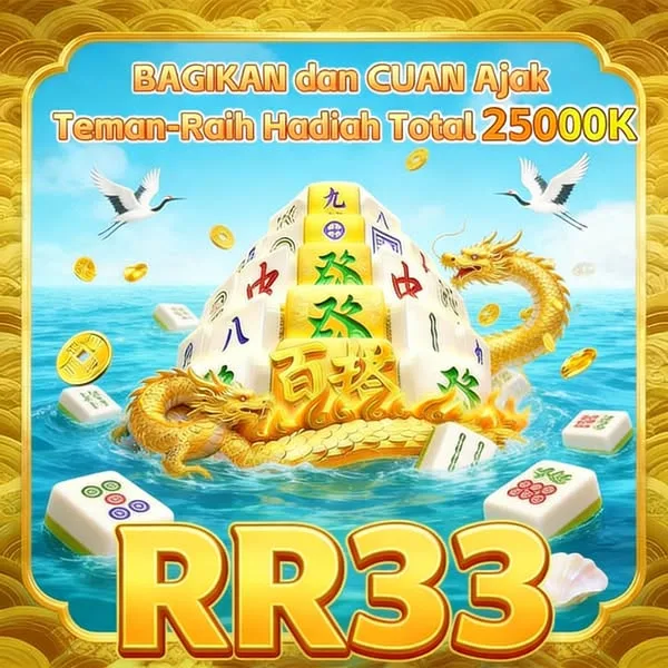 RR33 Bonus Member Baru 100%